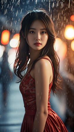 男生和女生一起怼一怼场景